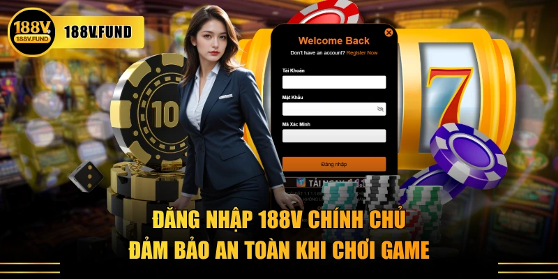Đăng nhập 188V chính chủ đảm bảo an toàn khi chơi game
